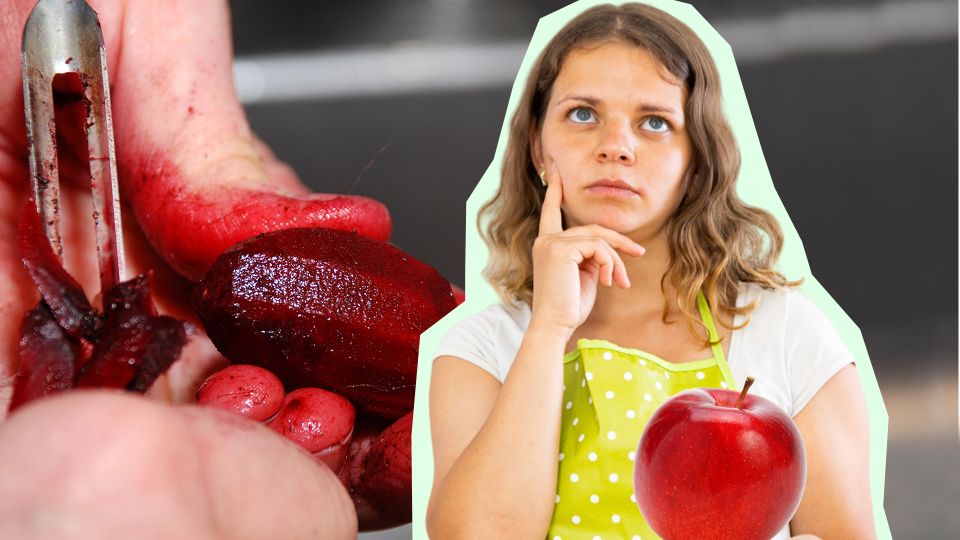 Как быстро избавиться от пятен от свёклы и моркови на руках Как быстро избавиться от пятен от свёклы и моркови на руках
