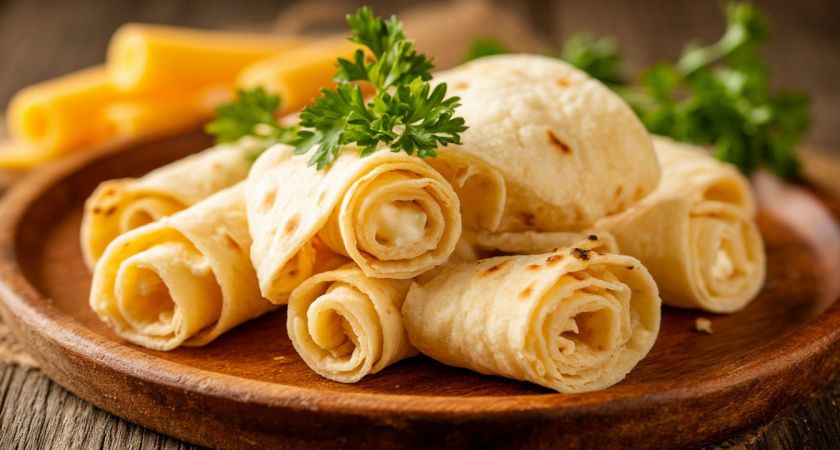 Сырные трубочки из лаваша: быстрая закуска с хрустящей корочкой