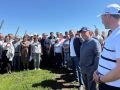 Рустам Минниханов проинспектировал поля Буинского района и поддержал фермеров