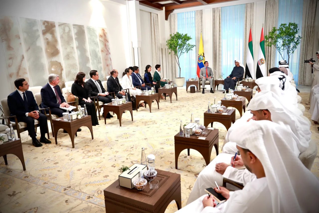 Курс на Латинскую Америку. Даниэль Нобоа, президент Эквадора, на днях посетил Абу-Даби и Дубай