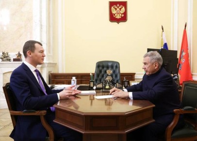 Михаил Дегтярёв: Развитие физической культуры и спорта в Татарстане – одном из самых спортивных регионов страны – обсудили с Раисом Республики Рустамом Миннихановым